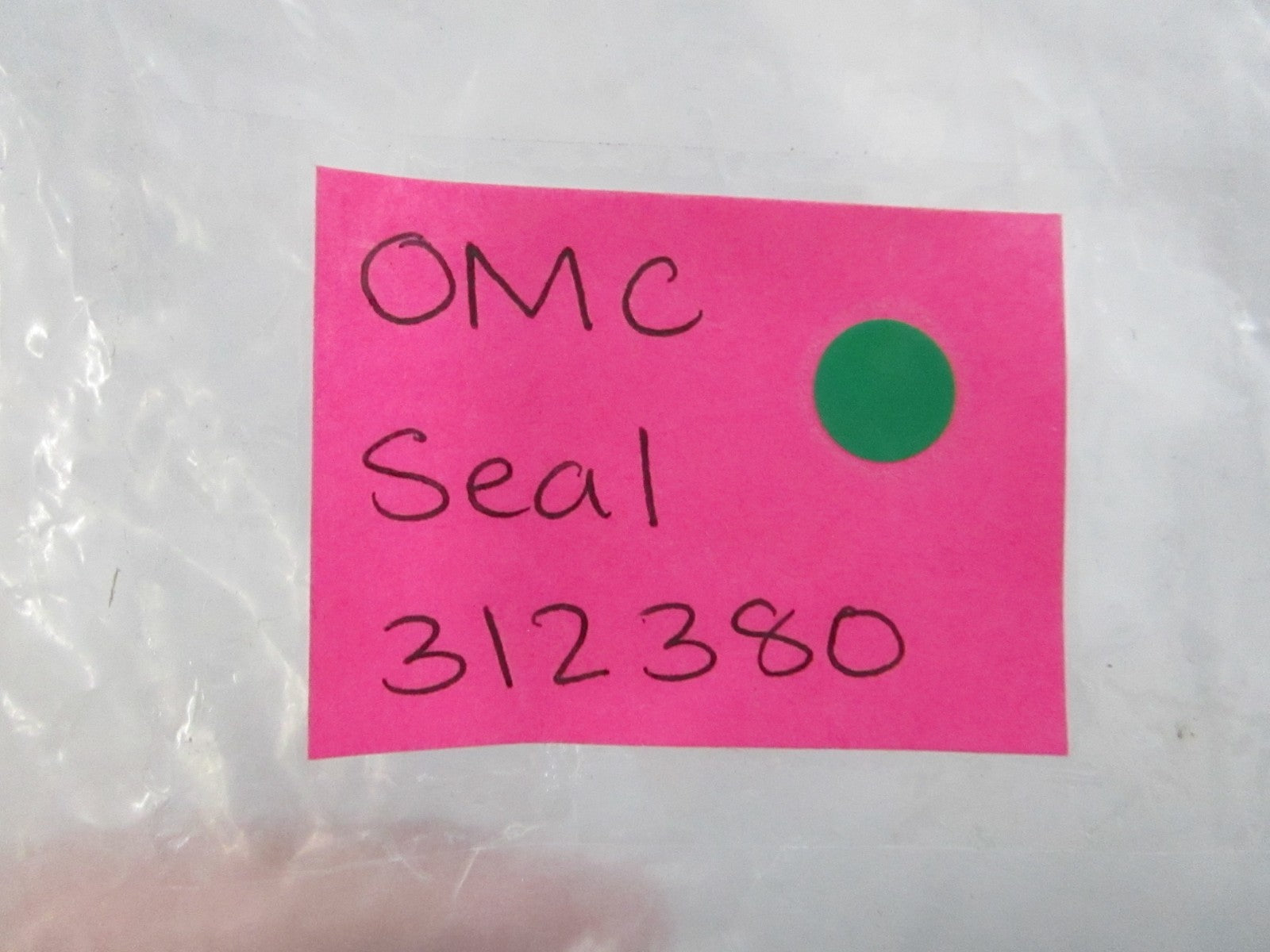 OMC Johnson Evinrude NEW OEM Seal 312380 0312380 Outboard Marine NOS Part 0810