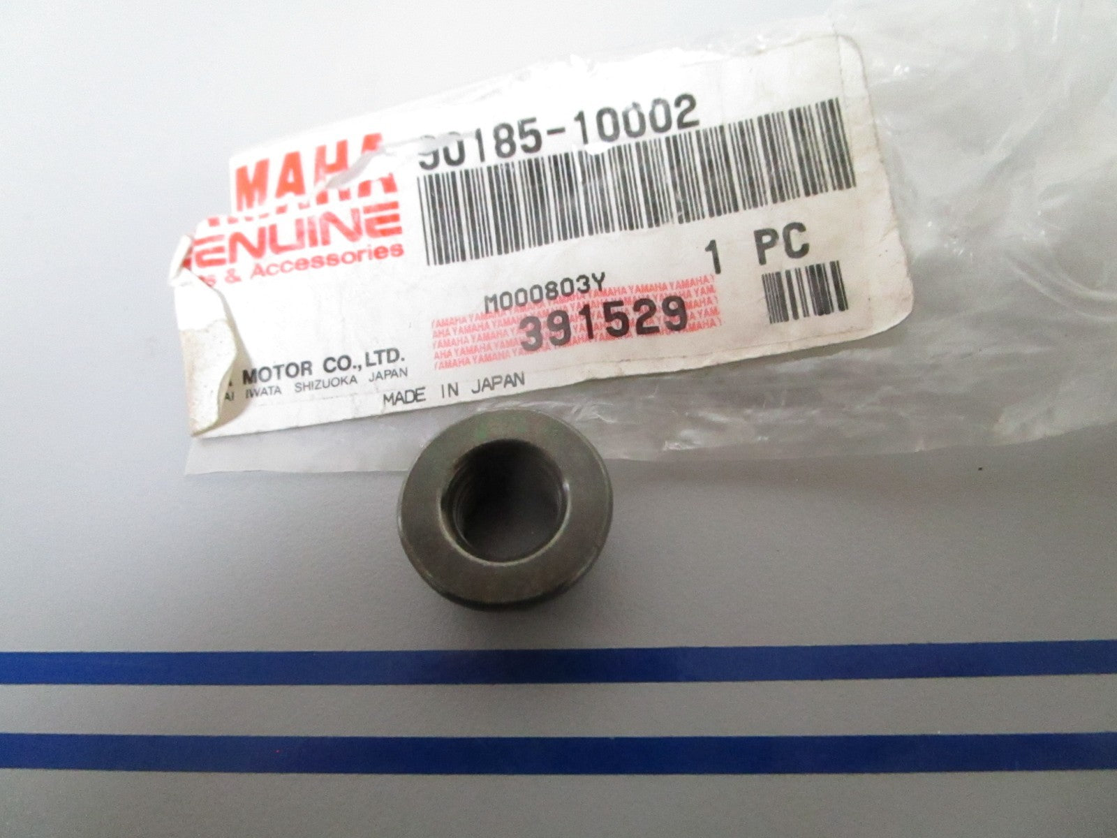 NEW OEM 90185-10002 Yamaha Self Locking Nut 0720