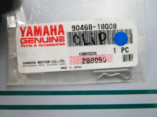 NEW OEM 90468-18008 Yamaha Clip 0810