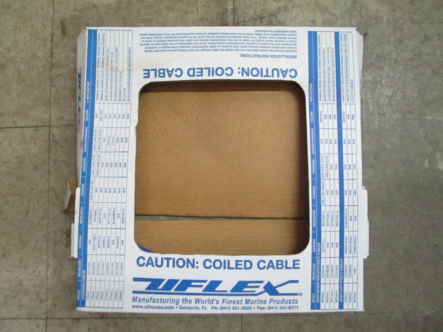 *NEW* 0820 Uflex 21' Control Cable MACH36X21