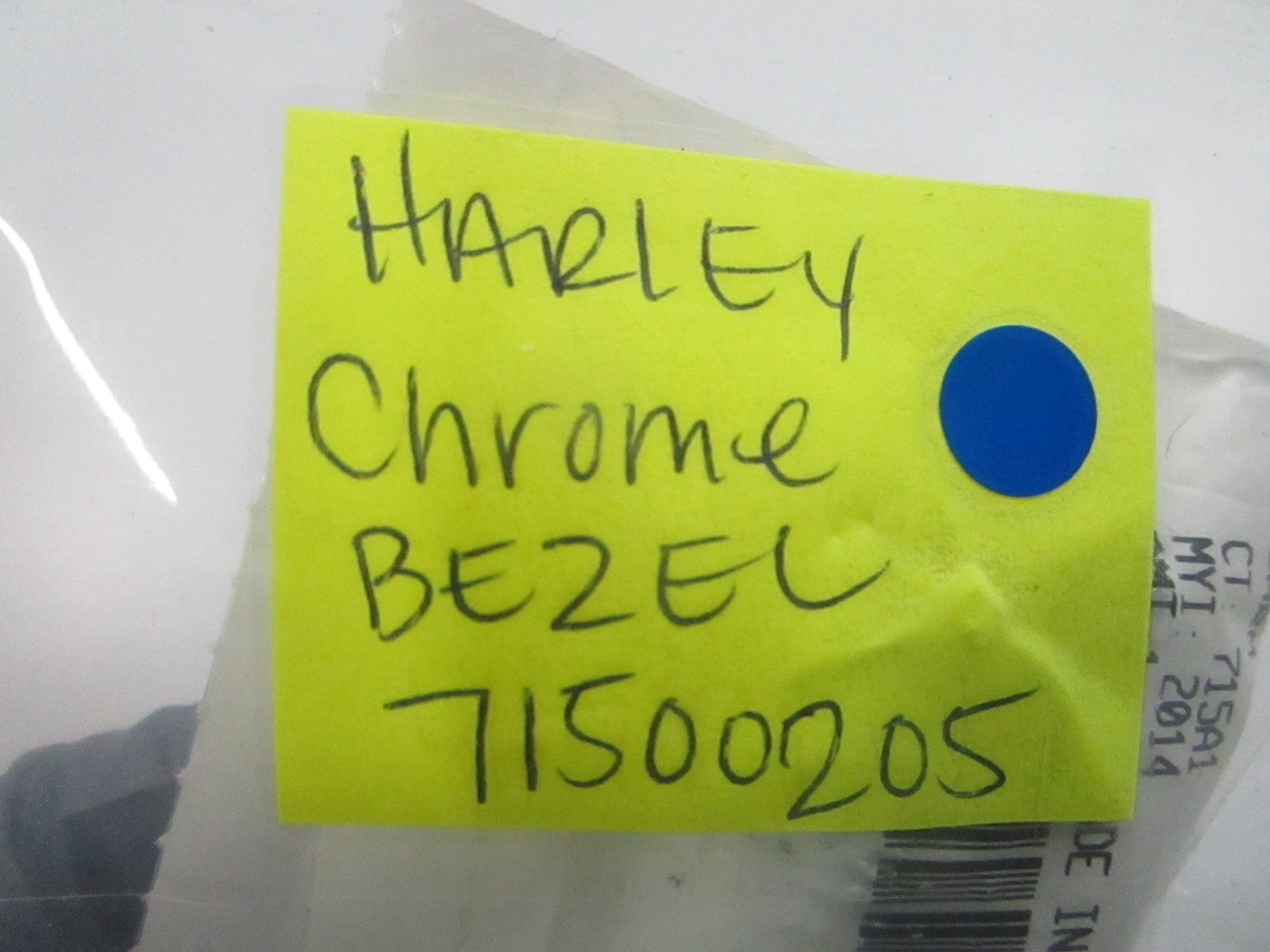 *NEW OEM* 0810 Harley Davidson Chrome Bezel 71500205