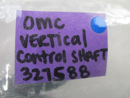 *NEW OEM* (LOT OF 2) 0810 OMC Johnson Evinrude Vertical Control Shaft 327588