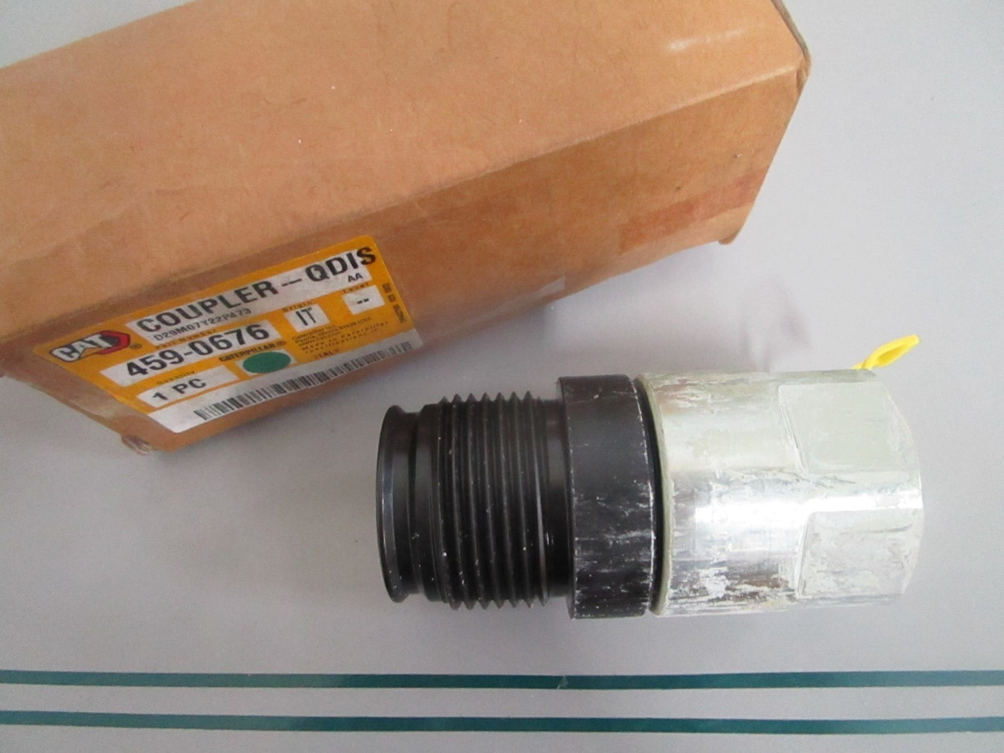 Caterpillar 459-0676 QDIS Quick Disconnect Coupler Seal Italy NEW OEM 0820
