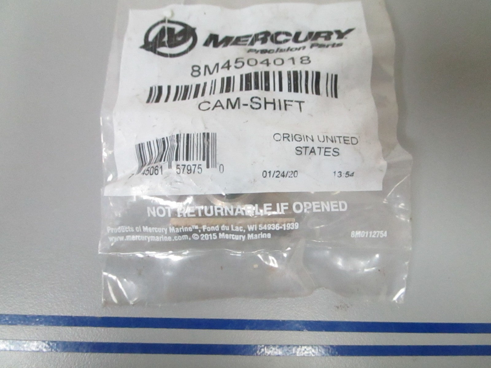 *NEW OEM* 0720 Mercury Quicksilver Shift Cam 8M4504018