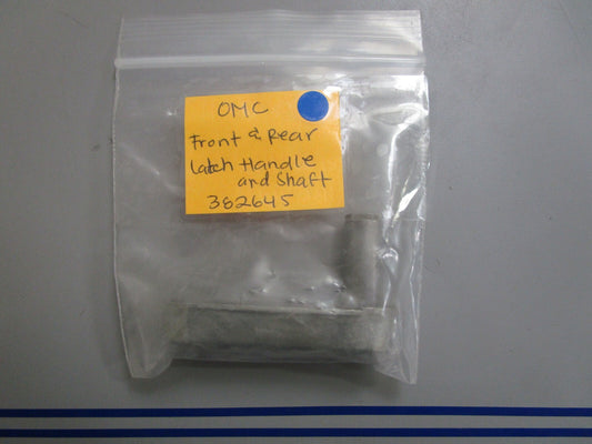 *NEW OEM* 0770 OMC Johnson Evinrude Front and Rear Latch Handle and Shaft 382645