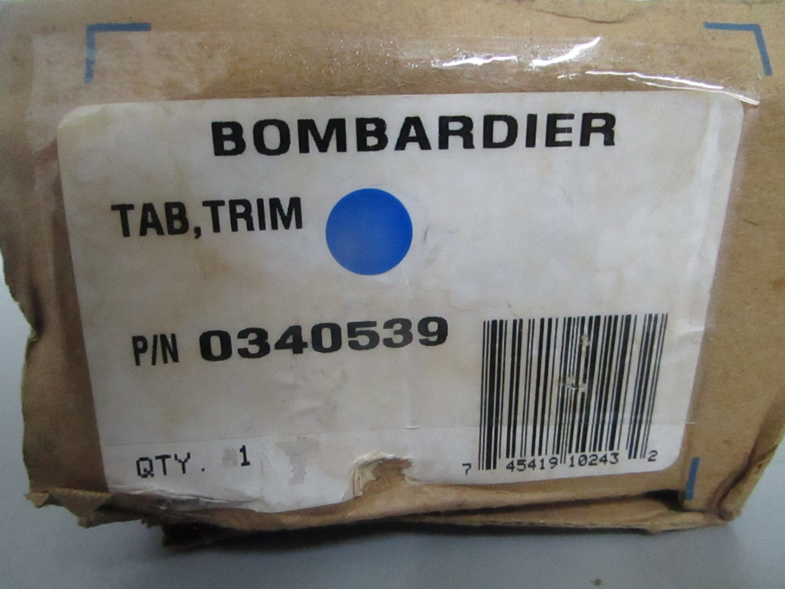 *NEW OEM* 0820 OMC Johnson Evinrude Trim Tab 340539 0340539