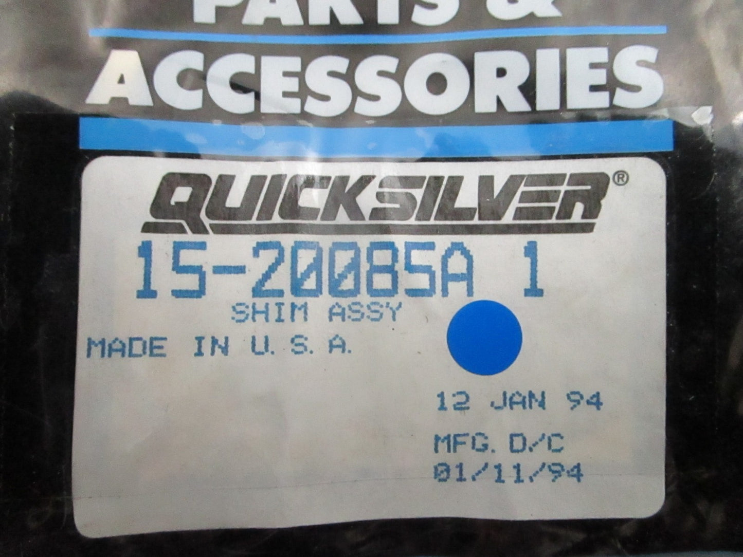 *NEW OEM* 0810 Mercury Quicksilver Shim Assembly 15-20085A 1