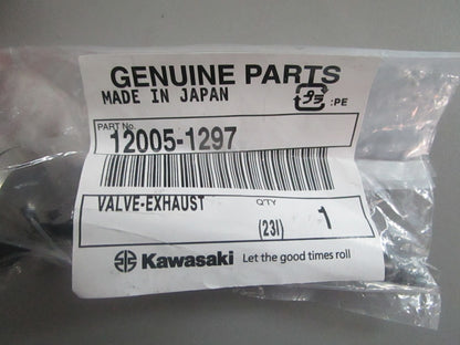 NEW OEM 12005-1297 Kawasaki Exhaust Valve 0820