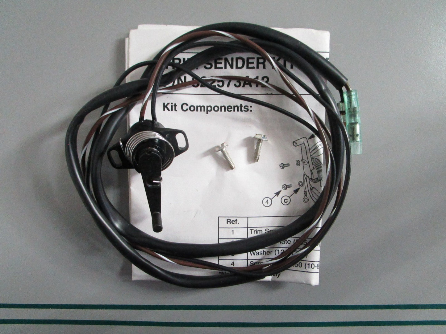 NEW OEM 822573A12 Mercury Quicksilver Trim Sender Unit 0820