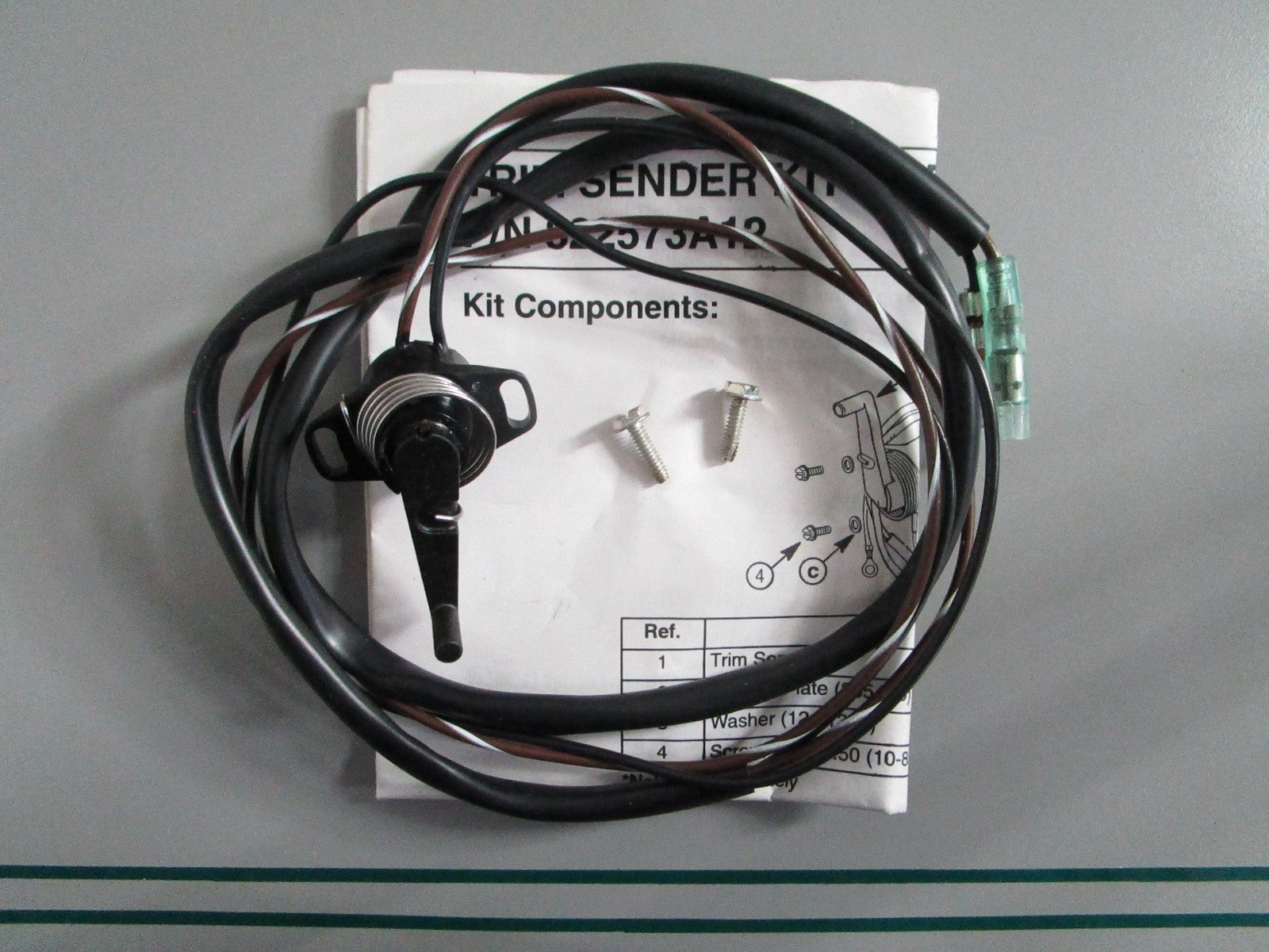 NEW OEM 822573A12 Mercury Quicksilver Trim Sender Unit 0820