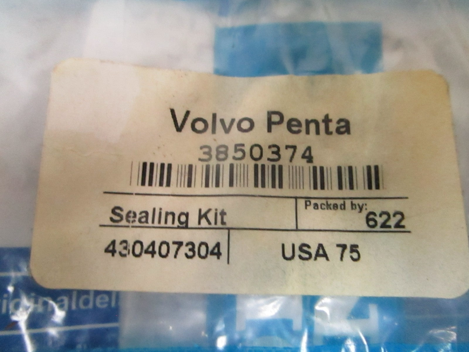 NEW OEM 3850374 Volvo Penta Sealing Kit 0720
