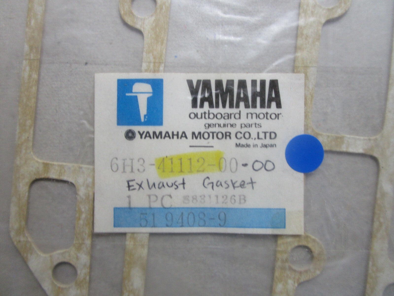 *NEW OEM* 0810 Yamaha Exhaust Gasket 6H3-41112-00-00