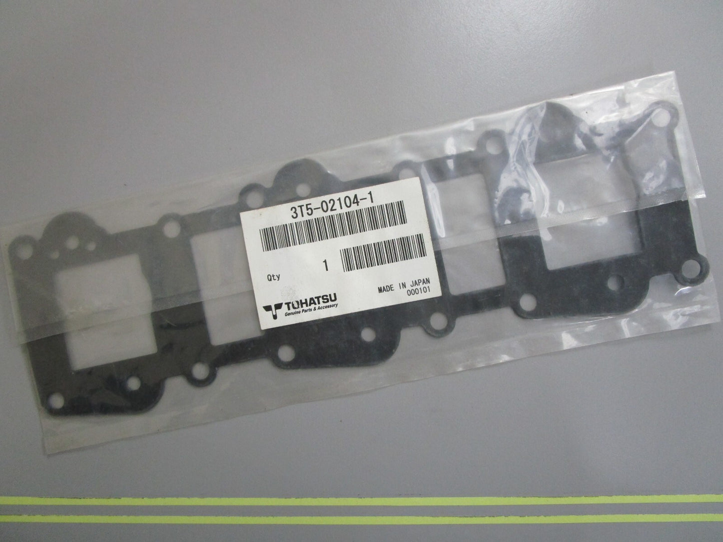 *NEW OEM* 0810 Tohatsu Reed Valve Gasket 3T5-02104-1