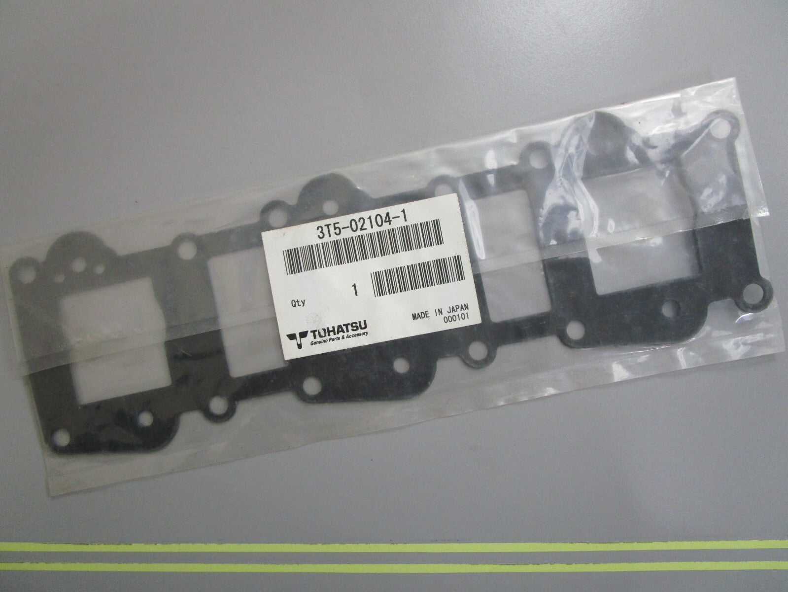 *NEW OEM* 0810 Tohatsu Reed Valve Gasket 3T5-02104-1