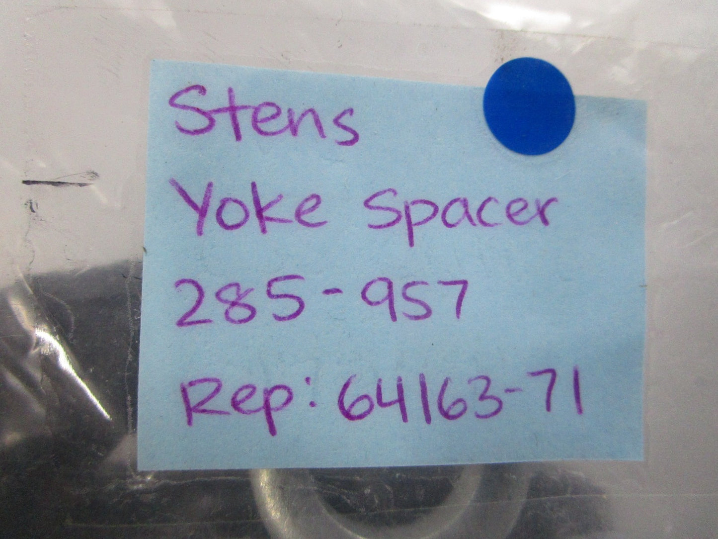 NEW (LOT OF 3) 285-957 Replaces: 64163-71 Yoke Spacer 0810