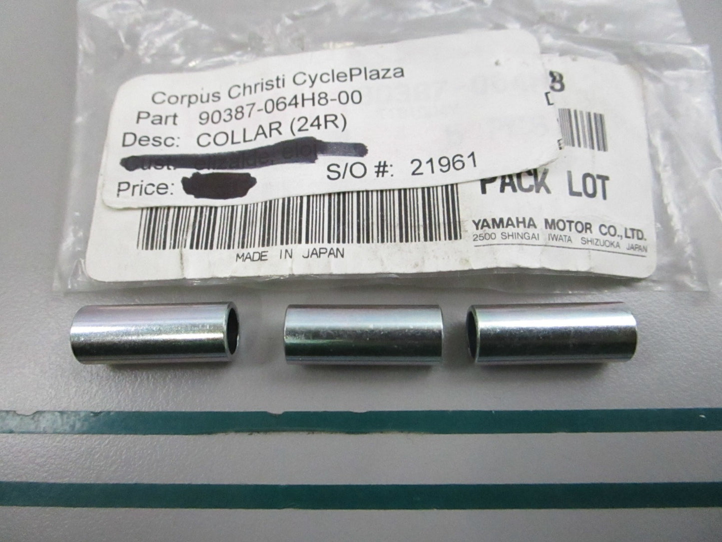 NEW OEM (LOT OF 3) 90387-064H8-00 Yamaha Collar 0810