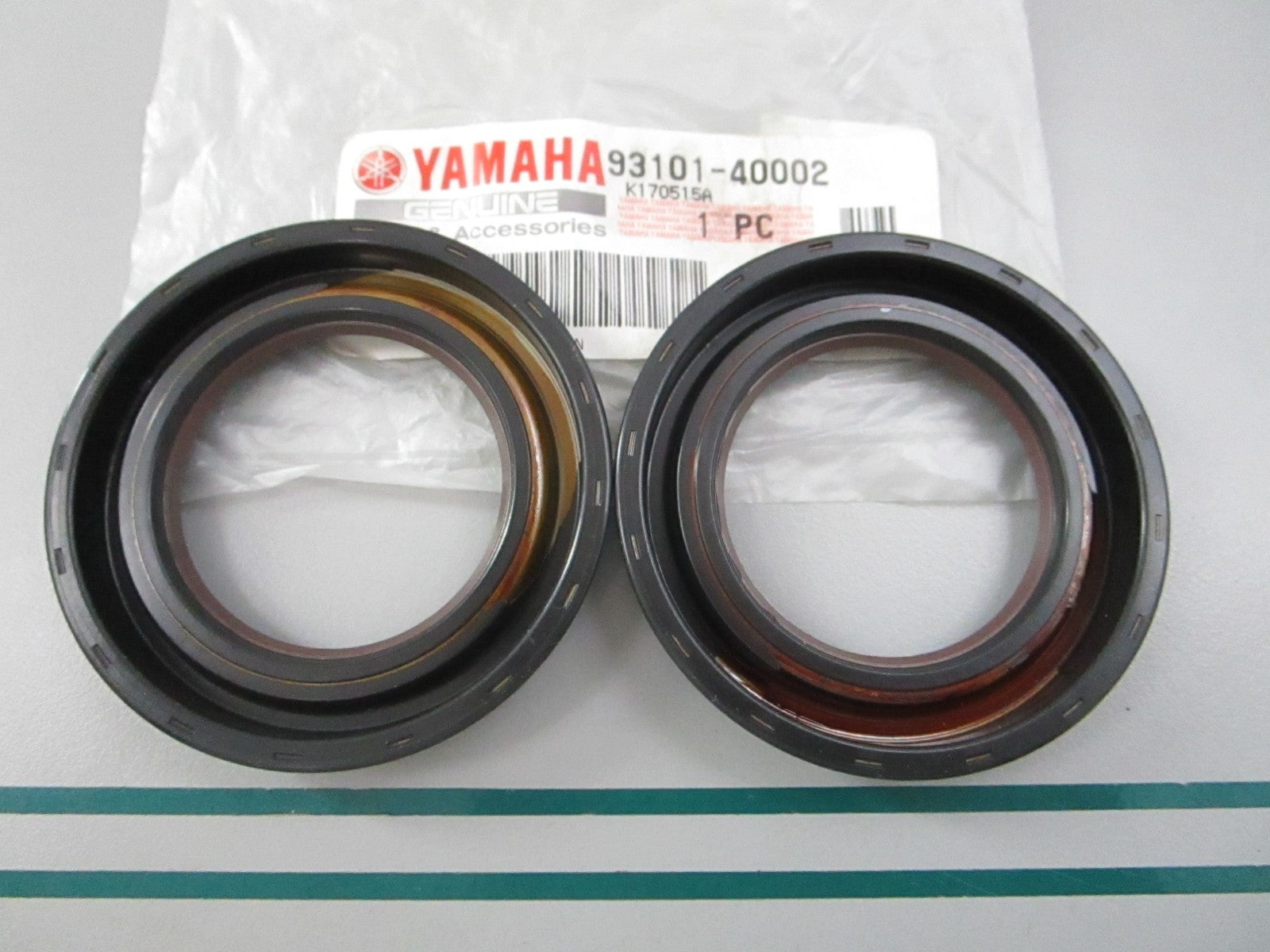 NEW OEM (LOT OF 2) 93101-40002-00 Yamaha Oil Seal 0810