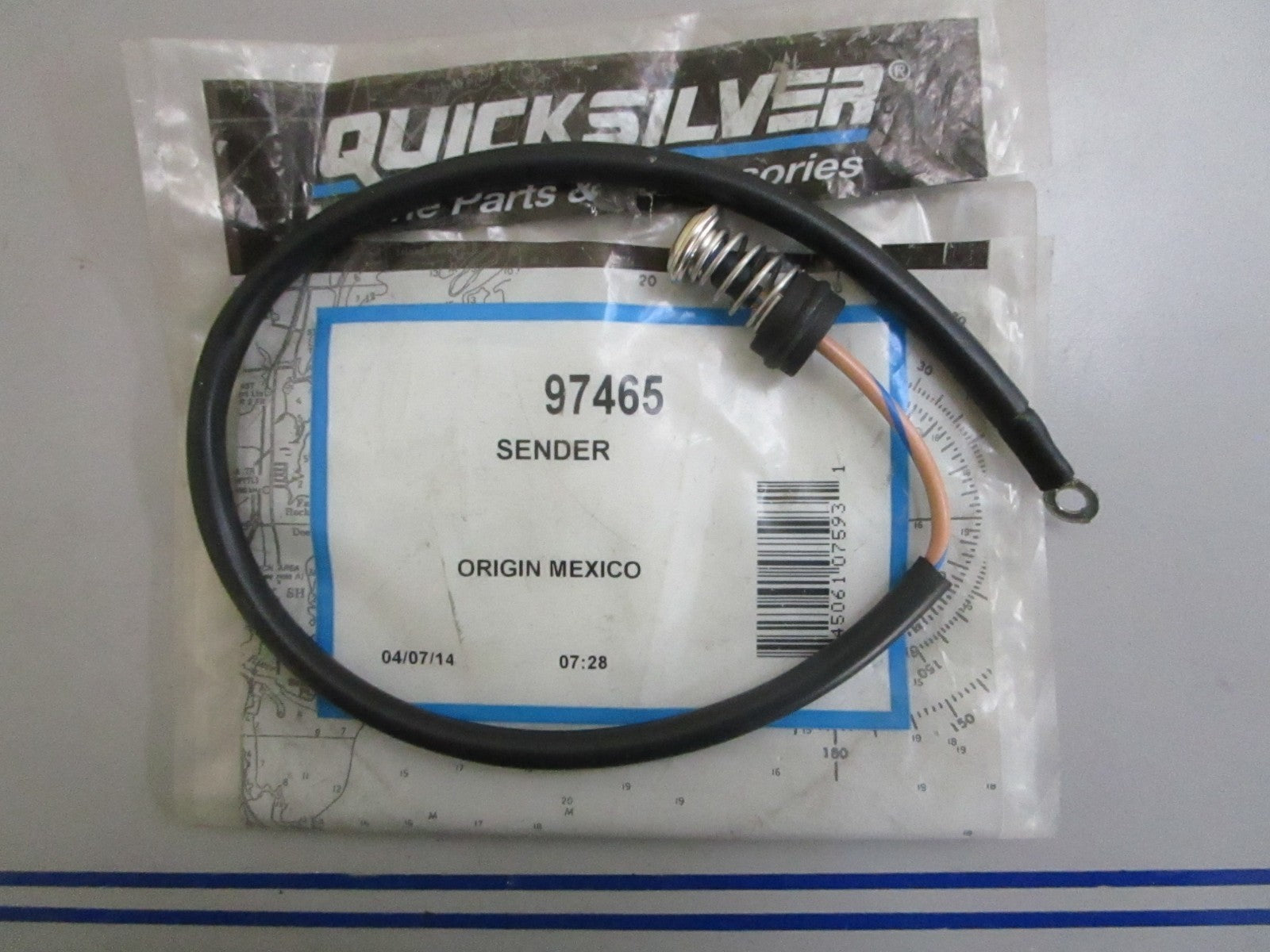 *NEW OEM* 0820 Mercury Quicksilver Temperature Sender 97465