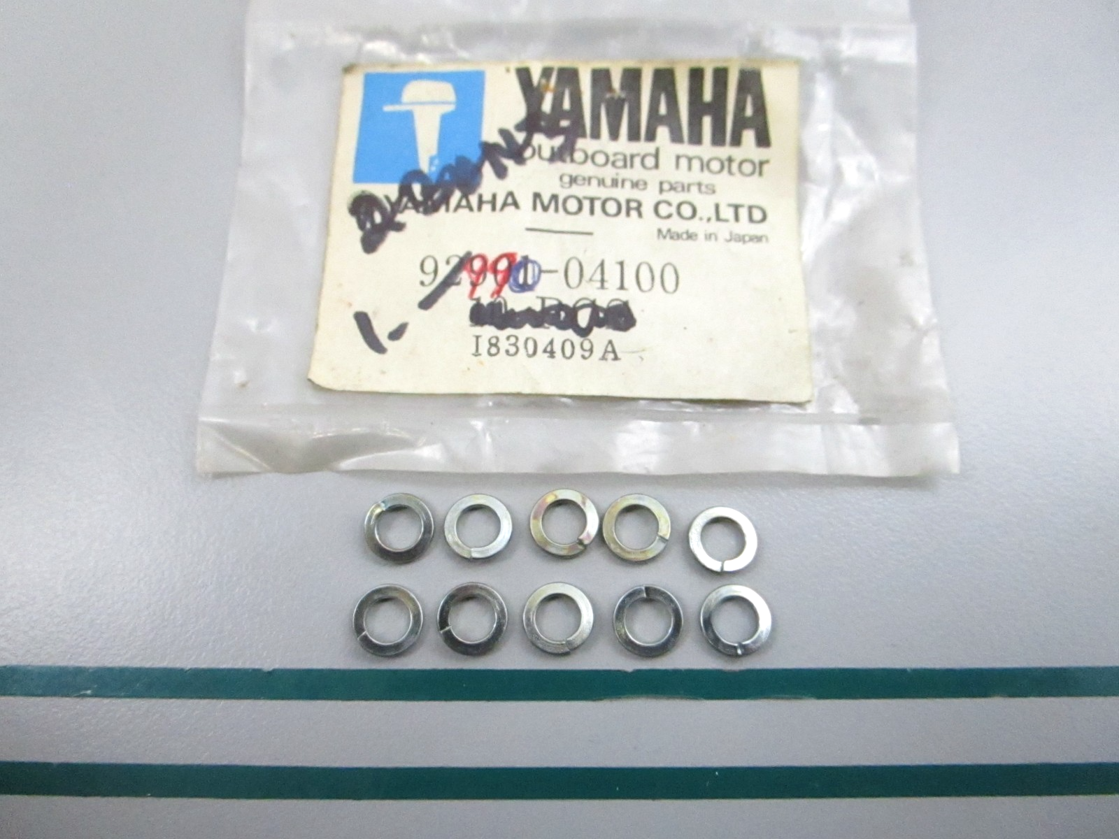 NEW OEM (LOT OF 10) 92901-04100 Yamaha Spring Lock Washer 0810