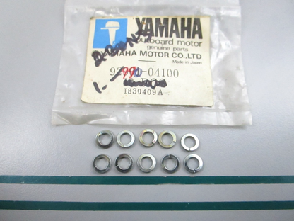 NEW OEM (LOT OF 10) 92901-04100 Yamaha Spring Lock Washer 0810