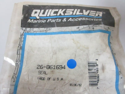 NEW OEM Mercury Quicksilver 26-861694 Seal 0720