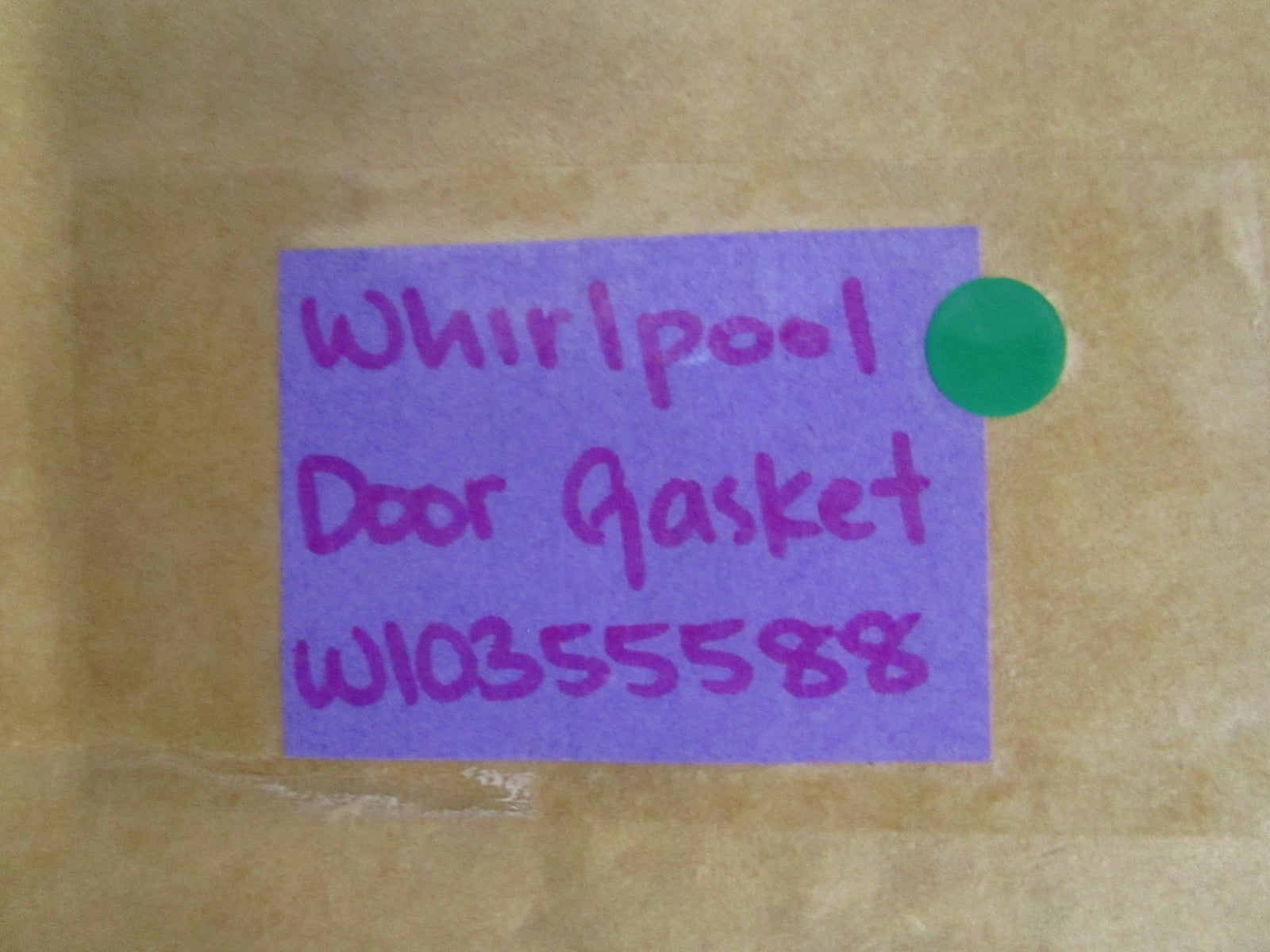 Whirlpool NEW OEM Refrigerator Door Gasket W10355588 Genuine Factory Part 0820