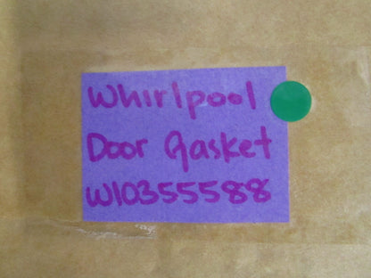 Whirlpool NEW OEM Refrigerator Door Gasket W10355588 Genuine Factory Part 0820
