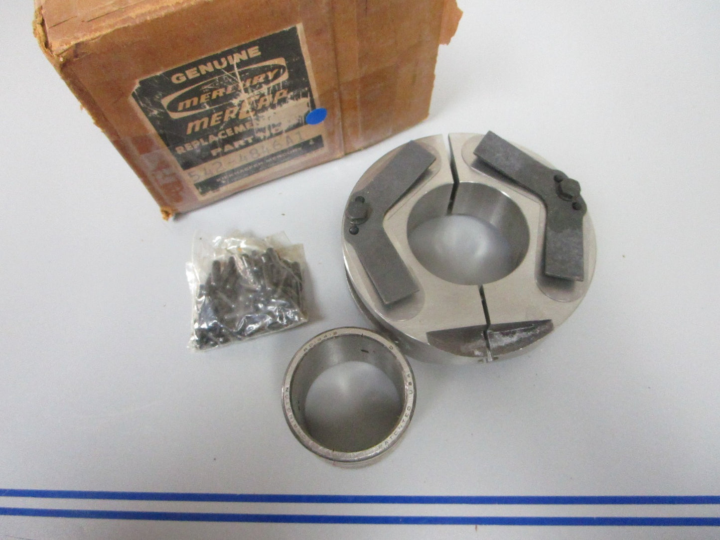 NEW OEM 4846A1 Mercury Quicksilver 65hp Main Bearing Reed Cage 0720