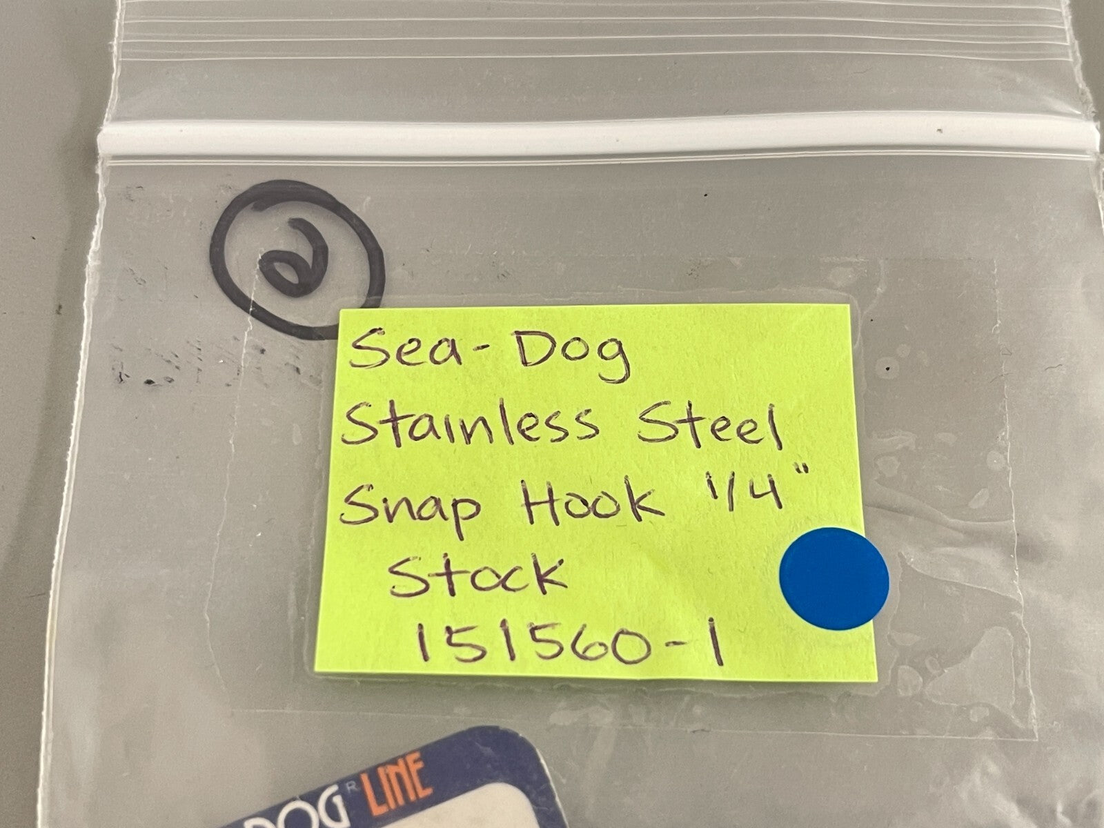 *NEW* 0810 Sea-Dog Stainless Steel Snap Hook 1/4" Stock 151560-1