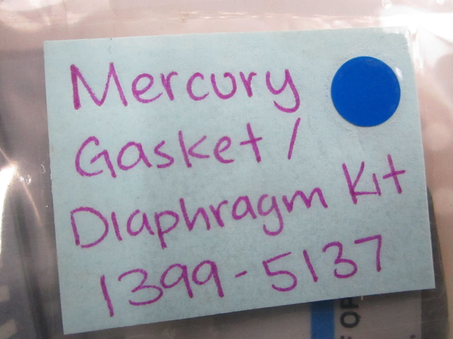 *NEW OEM* 0810 Mercury Quicksilver Gasket/Diaphragm Kit 1399-5137