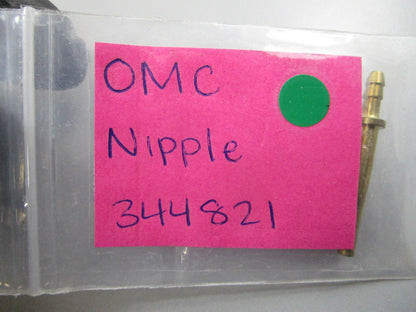 NEW OEM 344821 0344821 OMC Johnson Evinrude Nipple 0810