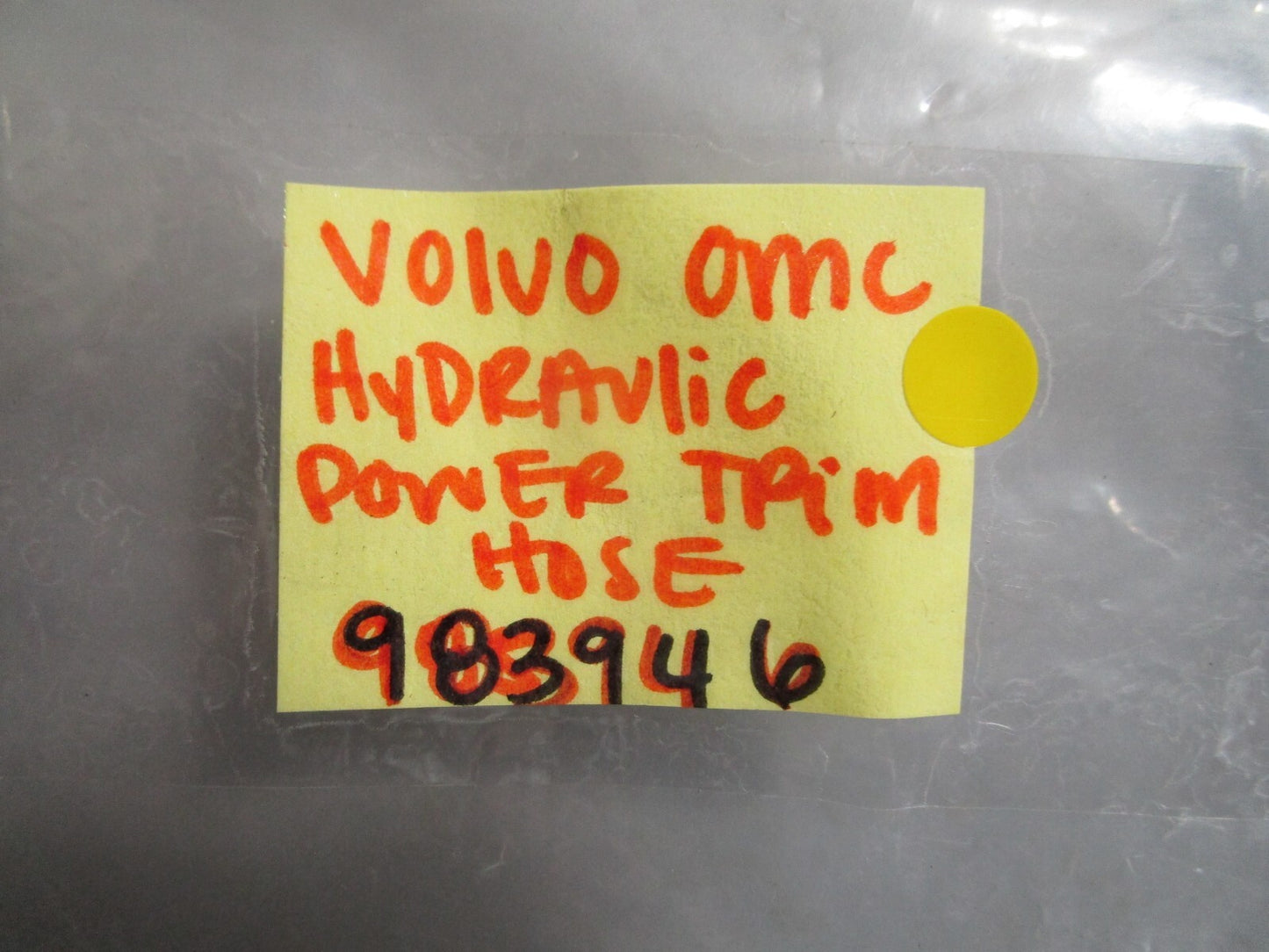 *NEW OEM* 0810 Volvo OMC Hydraulic Power Trim Hose 983946