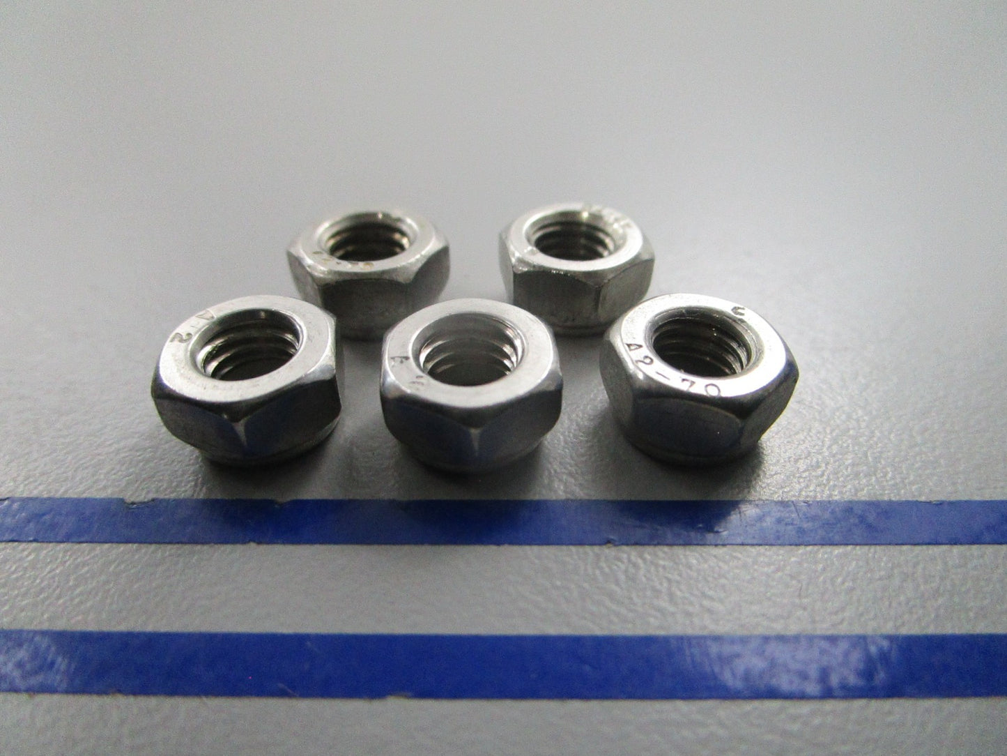 NEW OEM (LOT OF 5) 11-401386 Mercury Quicksilver Nut 0810
