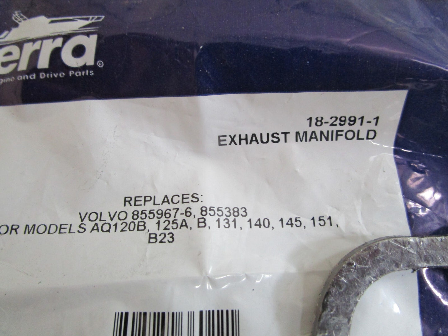 *NEW* 0810 Sierra Exhaust Manifold Gasket 18-2991-1 Replaces: Volvo 855967-6 085