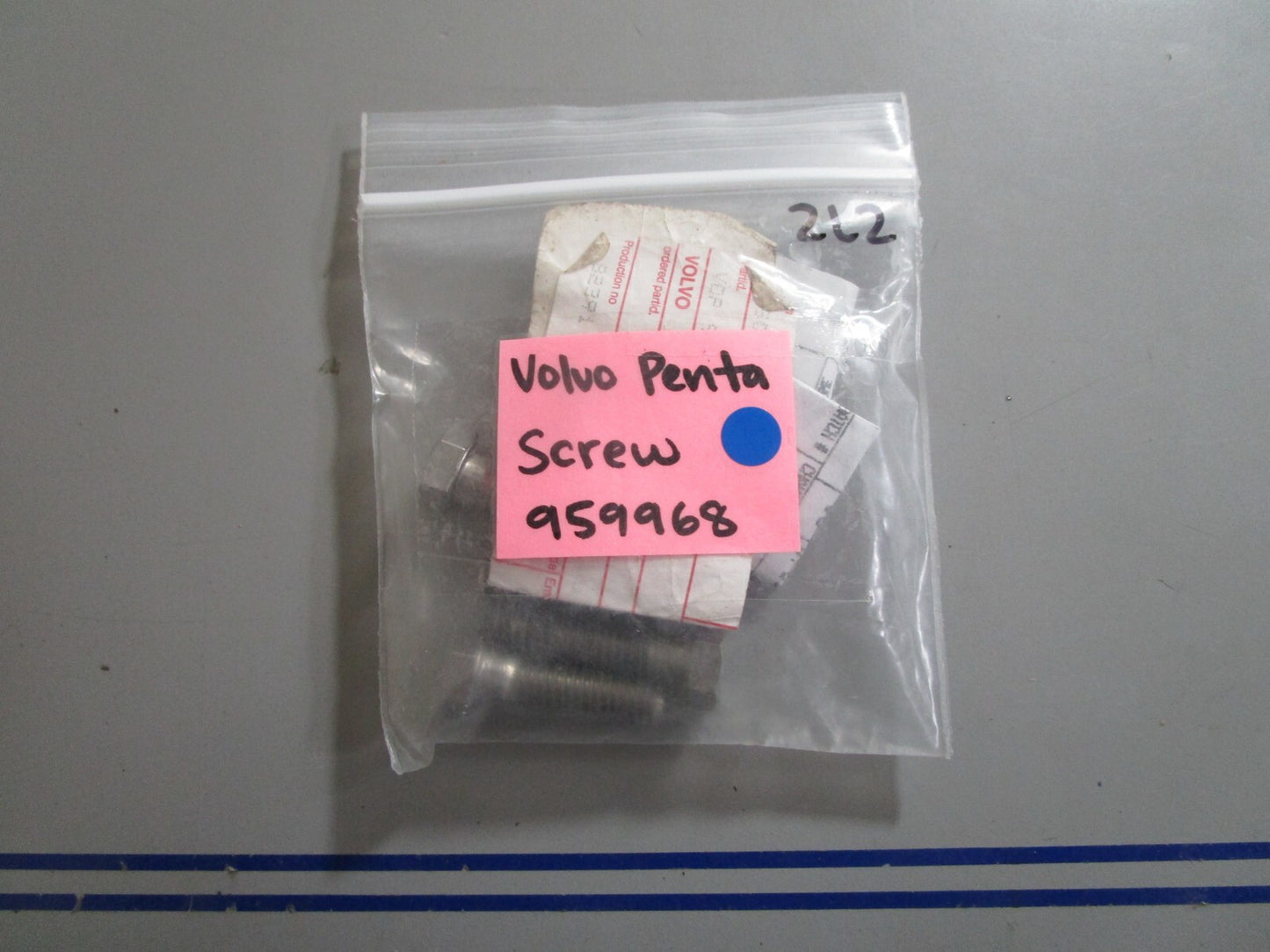 *NEW OEM* (LOT OF 2) 0810 Volvo Penta Screw 959968