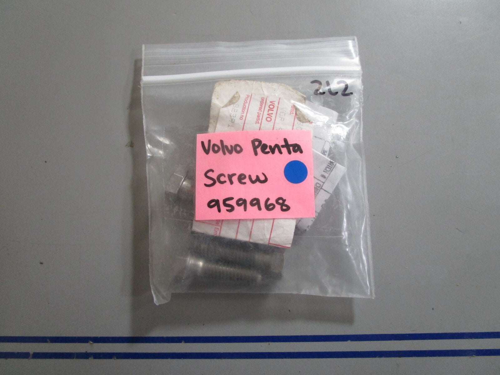 *NEW OEM* (LOT OF 2) 0810 Volvo Penta Screw 959968