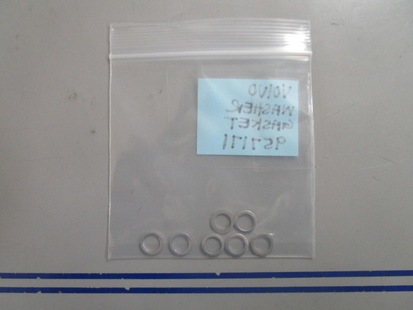 *NEW OEM* (LOT OF 7) 0810 Volvo Penta Washer Gasket 957171