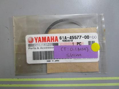 *NEW OEM* 0810 Yamaha (T: 0.1MM) Shim 61A-45577-00-00