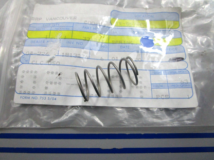 NEW OEM 336211 0336211 OMC Johnson Evinrude Spring 0810