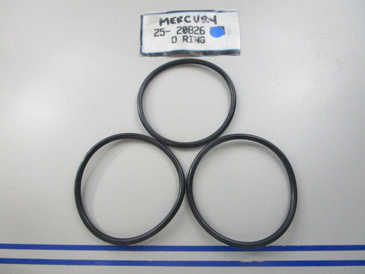 NEW OEM (LOT OF 3) 25-20826 Mercury Quicksilver O-Ring 0810