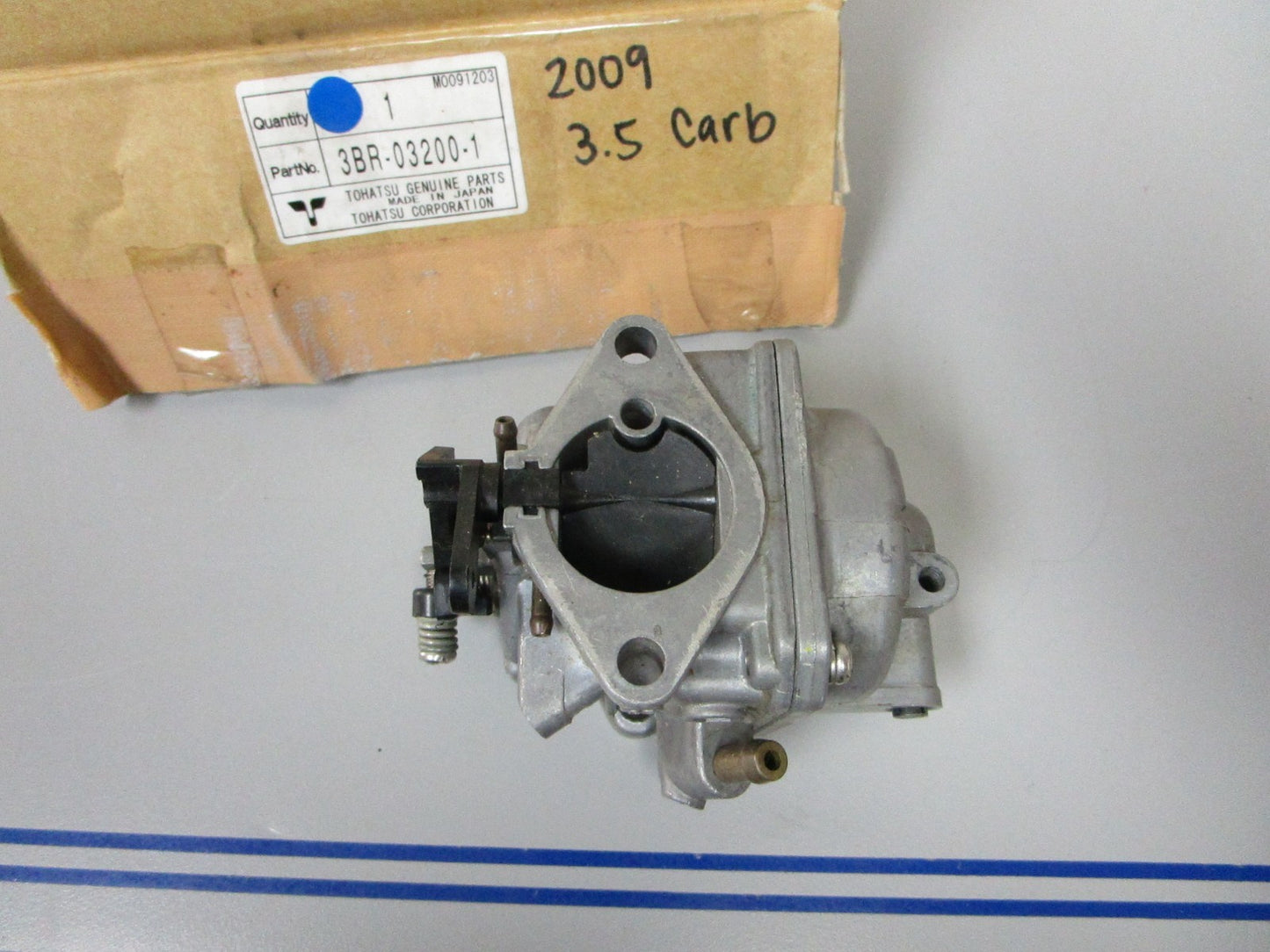 NEW OEM 3BR-03200-1 Tohatsu Nissan 2009 3.5hp Carburetor 0720