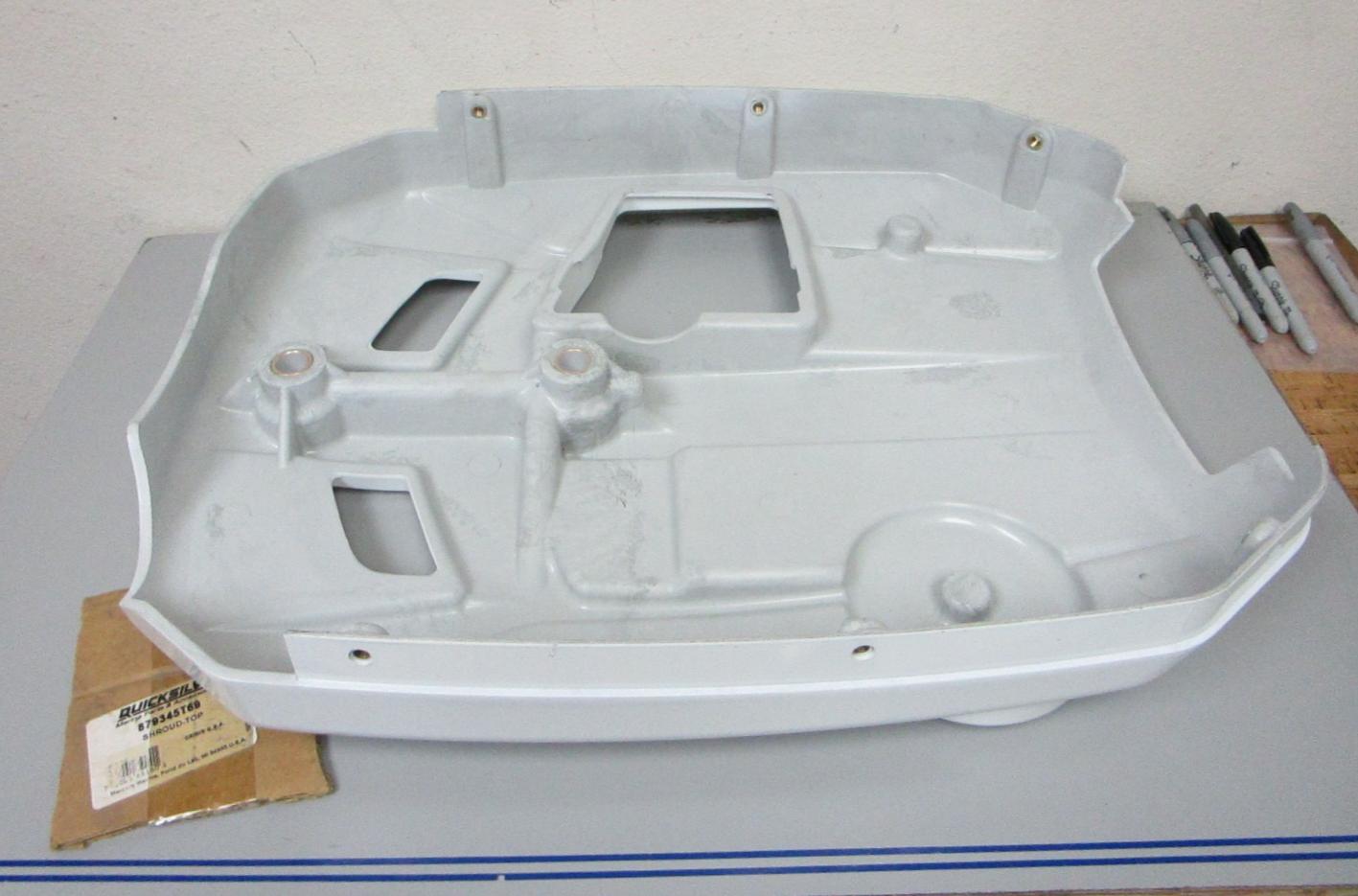*NEW OEM* 0720 Mercury Mercruiser Zeus 3000 Shroud Top Assembly 879345T69