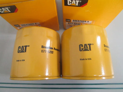 Caterpillar 077-5232 Hydraulic Breather Filter Element LOT OF 2 NEW OEM 0820