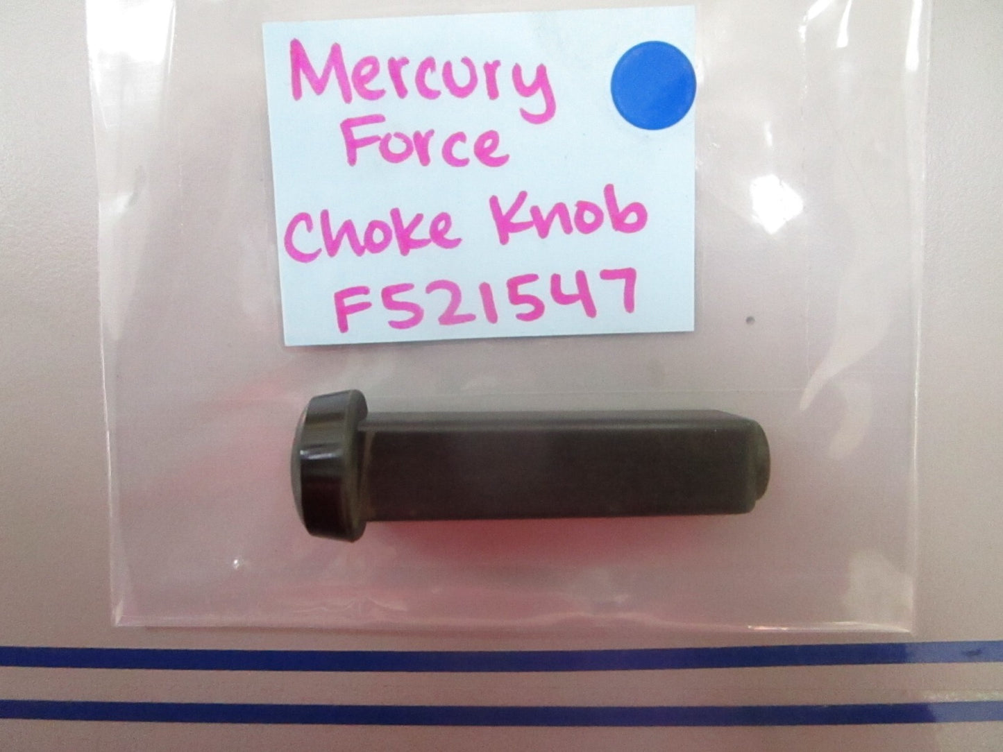 *NEW OEM* 0780 Mercury Quicksilver Force Choke Knob F521547