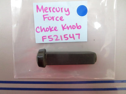 *NEW OEM* 0780 Mercury Quicksilver Force Choke Knob F521547