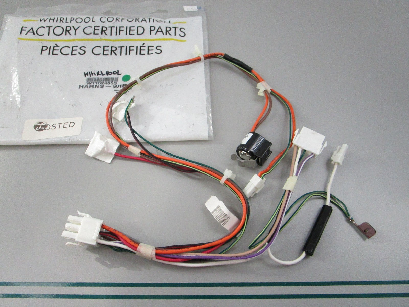 NEW OEM W11524653 Whirlpool Wire Harness 0810