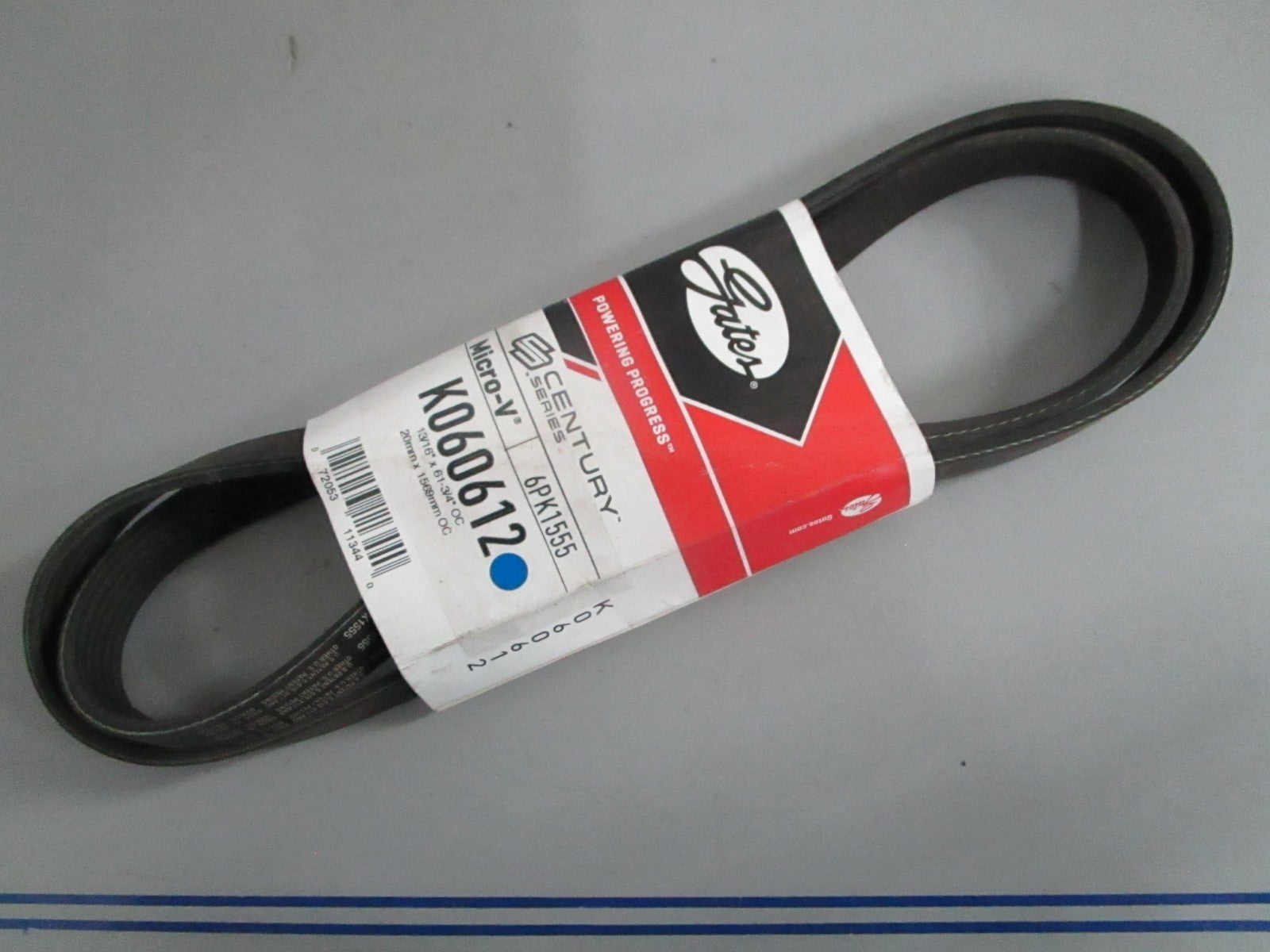 NEW K060612 Gates Century Series Micro-V Serpentine Belt 0820
