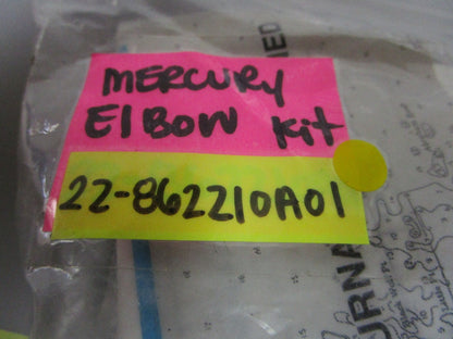 *NEW OEM* 0810 Mercury Quicksilver Elbow Kit 22-862210A01