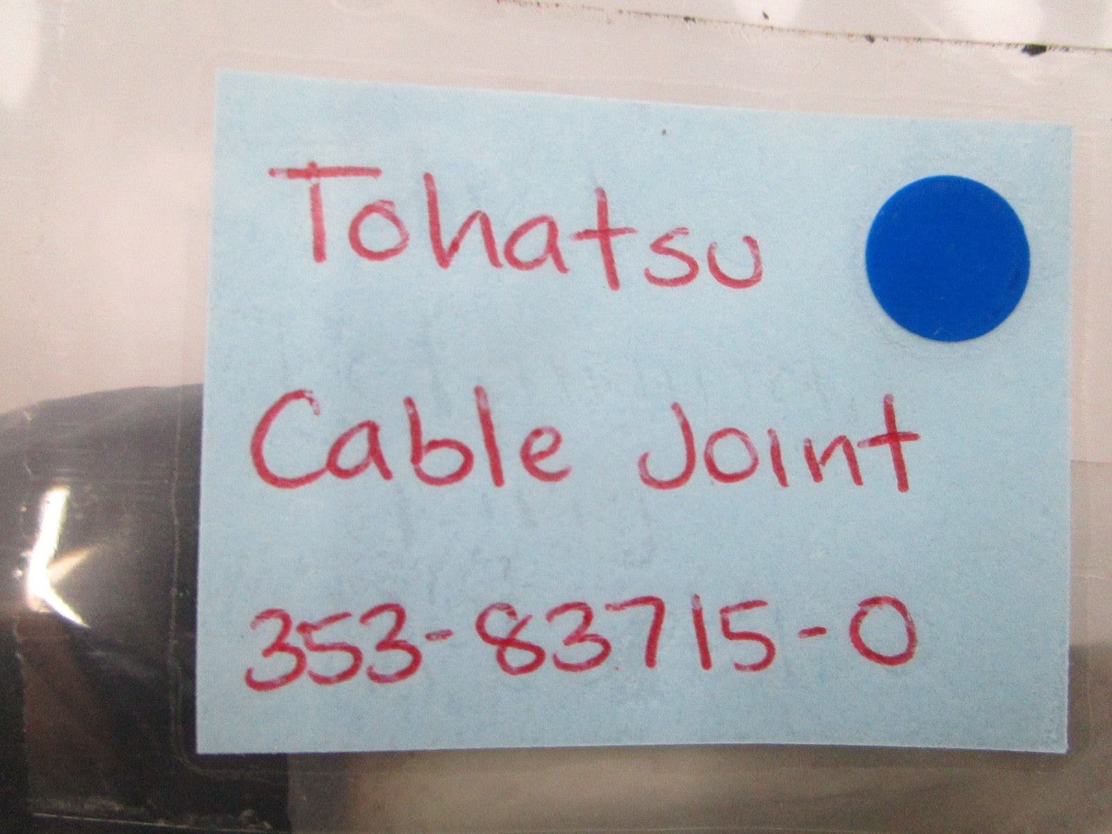 NEW OEM 353-83715-0 353837150 Tohatsu Cable Joint 0810
