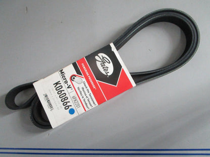 NEW K060866 Gates Micro-V Serpentine Belt 0820
